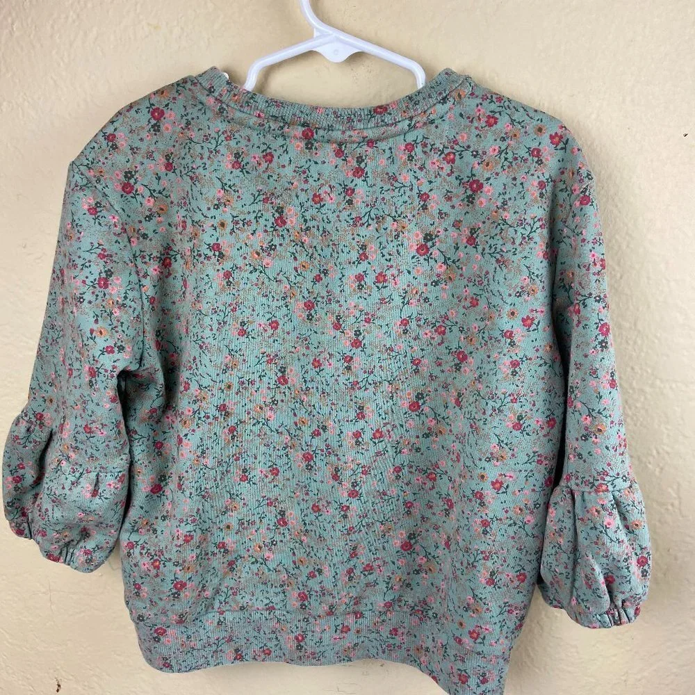 BCBGirls Girls Pullover Sweater Size 6X Floral